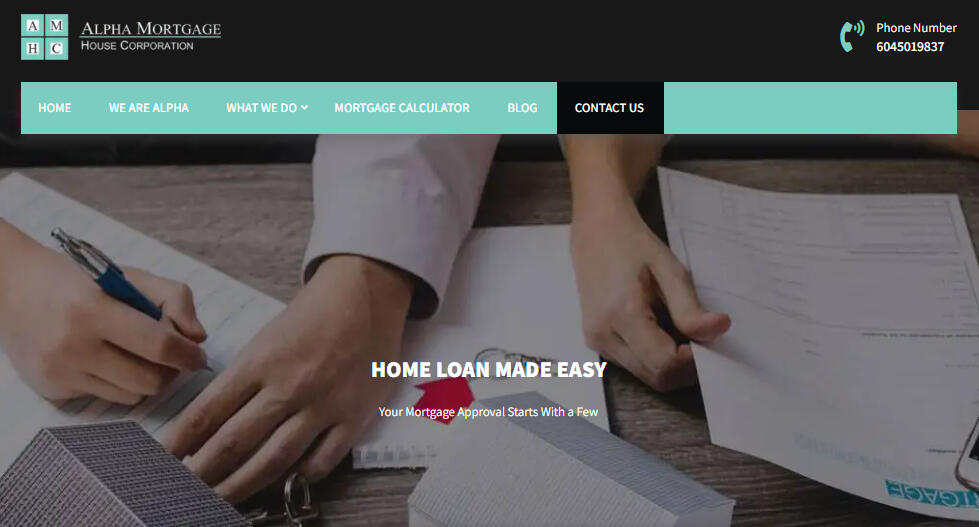 Alpha Mortgage Project Alpha Mortgage Project