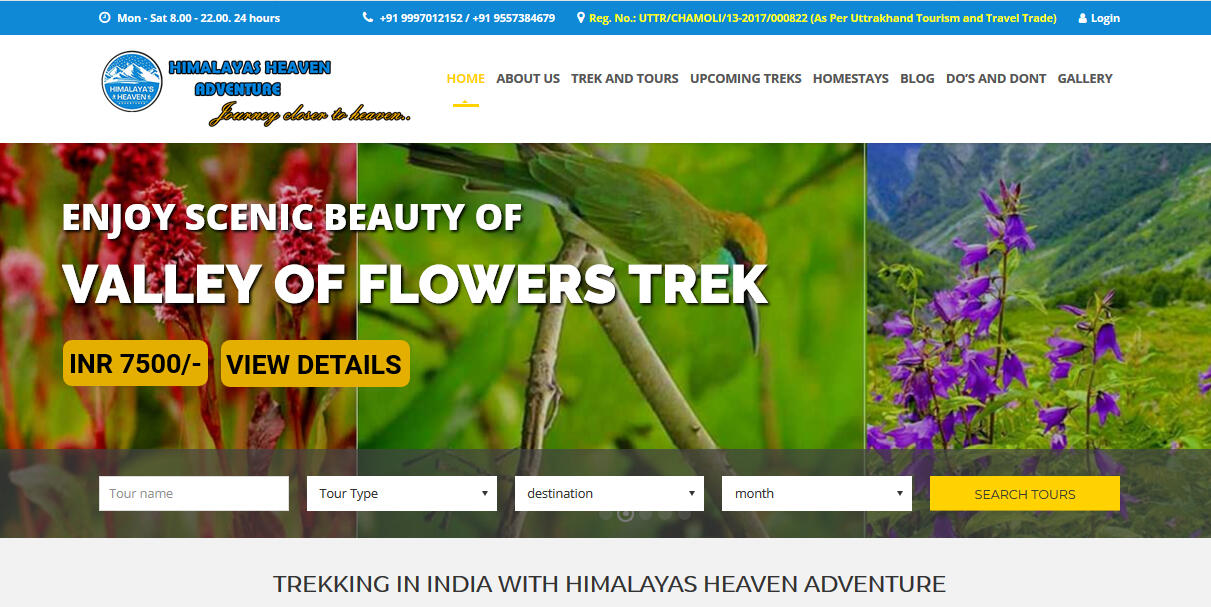 Himalayas Heaven Project